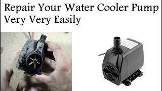 How to repair a water cooler pump in 10 minutes [upl. by Capps]