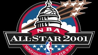 NBA AllStar Game 2001 Montes amp Daimiel [upl. by Ytsirk]