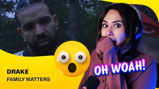 Reaction ▷ DRAKE  DRAKE  FAMILY MATTERS [upl. by Lipman]