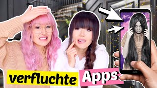 Wir testen VERFLUCHTE Apps 😱 Jetzt haben wir Angst 😭 ViktoriaSarina [upl. by Maccarthy]