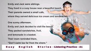 LearnEnglishThroughStories Listening Practice Comprehension QampA LevelA1 easyenglishstories [upl. by Boutis]