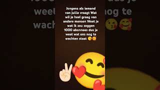 Ik ga deze liedje weer doen als ik 1000 abonnees heb [upl. by Akemed451]