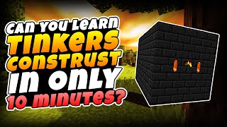 Basic Tutorial on Tinkers Construct 1122  In 10 Minutes [upl. by Thagard294]