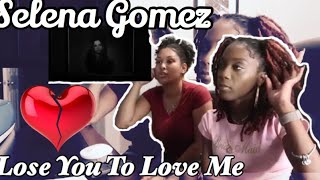 Selena GomezLose You To Love Me  Official Reaction Video Emotional [upl. by Solley]