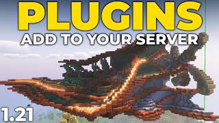 How To Add Plugins to a Minecraft Server 121 [upl. by Grondin]