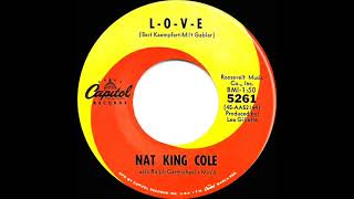 1964 Nat King Cole  LOVE [upl. by Akila]