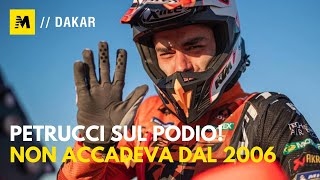 Danilo Petrucci terzo alla Dakar nella 4a tappa Poi retrocesso per eccesso di velocità [upl. by Anelrac]