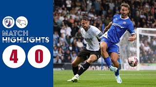 HIGHLIGHTS  Spireites 40 Derby County [upl. by Netsreik578]