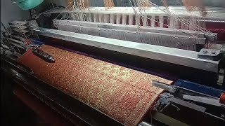 Laxmi power loom machine  banarasi saree power loom  banarasi taxtile baigni [upl. by Yankee397]