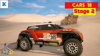 Dakar 18  Continuing the Chase Stage 2 [upl. by Nagle713]