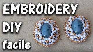 Tutorial Tecnica EMBROIDERY Facile [upl. by Alleuqahs542]