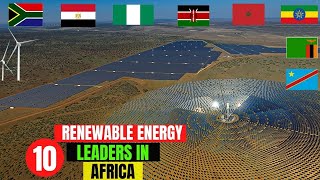 Top 10 Leading Countries In Renewable Energy In Africa [upl. by Ahtennek288]