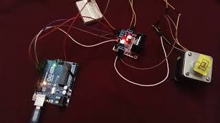 Demo Stepper Motor Control with L298N Motor Driver and Arduino [upl. by Jemy]