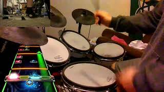 The Party Song by Blink182 Pro Drum FC 19 w Foot Cam RB4 [upl. by Attey]