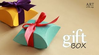 How to make  Gift Box  Easy DIY arts and crafts [upl. by Nauqyt716]