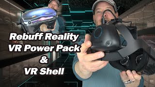 Rebuff Reality VR Power Pack and how to mount it to the FrankenQuest and VR Shell for Oculus Quest [upl. by Koball]