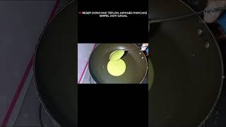 Resep Dorayaki Teflon Japanes Pancake Part4 cooking reviewmasakan food [upl. by Asena]