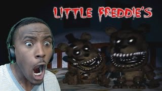 LITTLE FREDDIES ARE HERE  Five Nights at Freddys 4 NIGHT 1 COMPLETE  DEMO Gameplay [upl. by Eisej307]