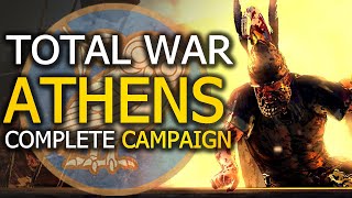 Total War Rome 2  Complete ATHENS CAMPAIGN  DEI MOD [upl. by Chemush]