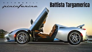 Automobili Pininfarina Battista Targamerica Hypercar [upl. by Eiffe]