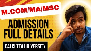 II MCOM ADMISSION UNDER CALCUTTA UNIVERSITY II pgadmissions cu calcuttauniversityadmission2024 [upl. by Eiddet213]