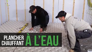 Installer facilement un plancher chauffant à leau [upl. by Atsahc]