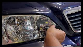 Headlight Restoration  Mothers NuLens Headlight Renewal Kit on 1999 Acura RL 35 [upl. by Roux]