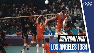 🇧🇷 🆚 🇺🇸 FULL Mens Volleyball Final at Los Angeles 1984 [upl. by Michele]