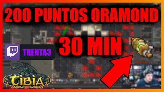 TIBIA GUIA PUNTOS ORAMOND PARTE 2  300500 puntos en 30 MIN  Glooth Capsule [upl. by Natale]