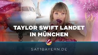 Servus Taylor Swift Weltstar in München gelandet [upl. by Ahsiekal]