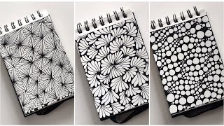 Zentangle patterns [upl. by Leuqram]