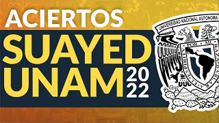 Aciertos UNAM SUAYED 2022 [upl. by Leahci]