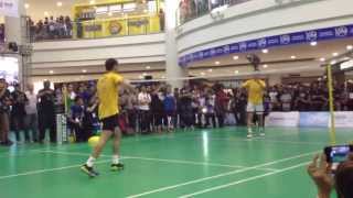 FDG Cup 2013 PHILIPPINES Lee Chong wei vs Peter Gade [upl. by Popper]