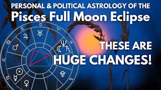 This is Huge Full Moon Lunar Eclipse in Pisces  September 2024 [upl. by Ennayram]