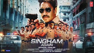 Singham Again  Official Trailer  Ajay Devgn  Akshay Kumar  Salman Khan  Deepika P Rohit Shetty [upl. by Shuma]