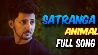 DARSHAN RAVAL SATRANGA ARIJITSINGHANIMAL  AI COVER  MUSIC BY SAGAR [upl. by Elletsyrc]