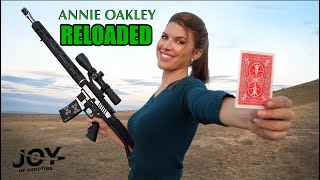 AR15 Trick Shot  Annie Oakley RELOADED [upl. by Esereht605]