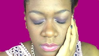 Tuto n°16 Léger smokyeyes purple [upl. by Purvis70]