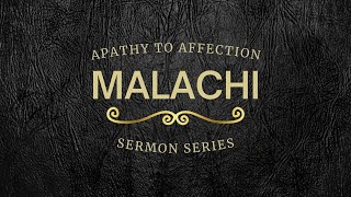 Malachi Apathy to Affection  Keep Faith with Marriage  Rev Mulholland  4 Feb 2024 [upl. by Kcor]