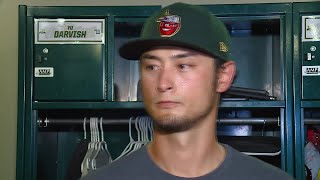 Yu Darvish full interview after rehab start with TinCaps 6192024 [upl. by Cristionna321]