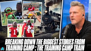 Breaking Down The Best Moments amp Biggest Stories From NFLs First Week Of Training Camp  Pat McAfee [upl. by Kelvin528]