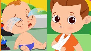 Boo Boo Song  Nursery Rhymes amp Kids Songs  Cartoon Animation For Children [upl. by Luella]