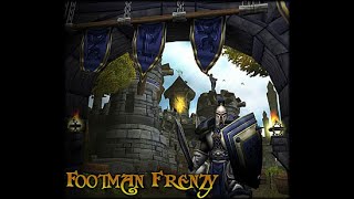 Warcraft 3 Reforged 24 PLAYERS FOOTMEN FRENZY [upl. by Carrnan981]