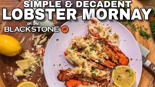 Chef Nate Cooks Lobster Mornay in 5 Simple Steps  Blackstone Griddle [upl. by Faxun]