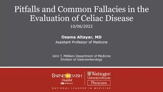 1062022  Pitfalls and Common Fallacies in the Evaluation of Celiac Disease [upl. by Nilcaj]