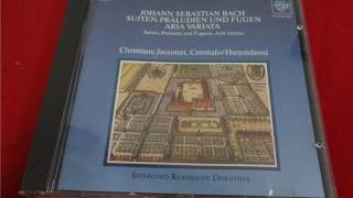 Christiane Jaccottet Bach Bwv 989 [upl. by Nylasoj]