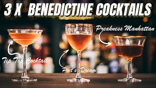 Three Benedictine Cocktail Recipes How to Drink Benedictine Liqueur [upl. by Gold606]