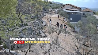 Medjugorje LIVE Stream 247 CAM  Mt Krizevac [upl. by Rysler]