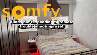 How to Troubleshoot Somfy Blinds Not Responding to the Remote Out of the Box [upl. by Ancelin]