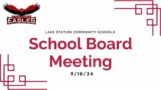 918 LSCS  School Board Meeting [upl. by Tolmach605]